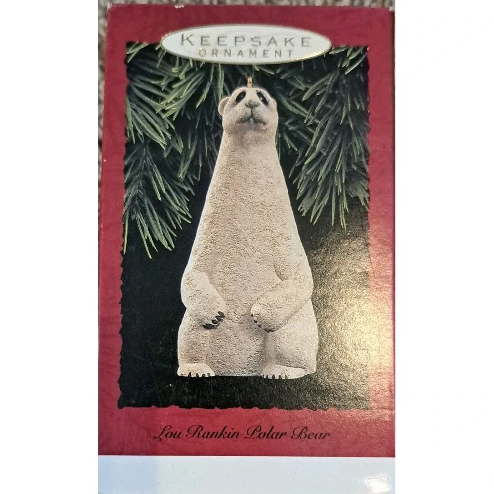 Hallmark Keepsake Ornament Lou Rankin Polar Bear 1992